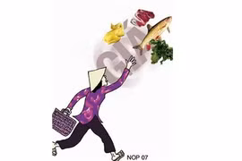 Lo bò trắng răng