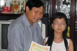 Trao phần thưởng cho bạn đọc "nhí" tại TP Cần Thơ