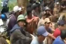 Sập hầm vàng, 1 người chết