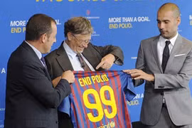 Barcelona hoạt động vì trẻ em