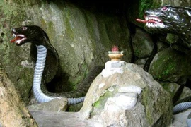 Rắn thần chỉ là sản phẩm của trí tưởng tượng