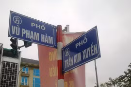 Hà Nội đặt tên đường phố theo "danh nhân" quá tràn lan?