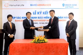 Bảo hiểm Hanwha Life bắt tay Ngân hàng Woori Bank Việt Nam