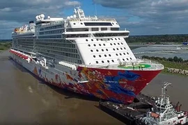 Tàu du lịch siêu sang đưa hơn 2.000 du khách đến Bà Rịa-Vũng Tàu