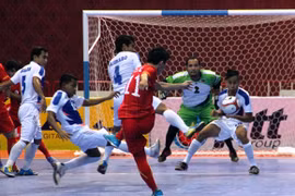 Tuyển thủ Futsal VN lệch khớp vai trong trận đại thắng Phillippines