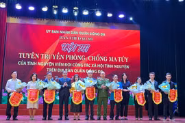 9 Đội công tác xã hội tình nguyện tham gia hội thi tuyên truyền phòng, chống ma tuý