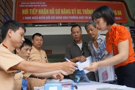 Tìm lại được xe bị mất qua chuyển đổi đăng ký mới