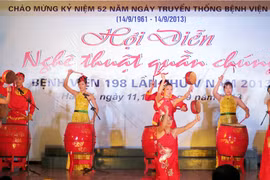 Bệnh viện 19-8 tổ chức Hội diễn Nghệ thuật quần chúng