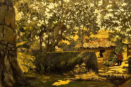 Lấp lánh tranh sơn mài