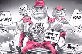 Công ty thu hồi nợ "thông cầu" với xã hội đen