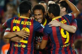 Neymar - Messi “song tấu”