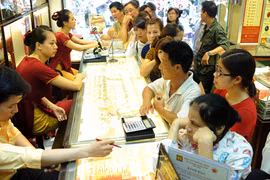 Nhu cầu về vàng đã giảm