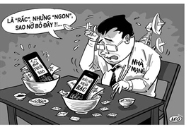 Nhà mạng khó “quét” rác