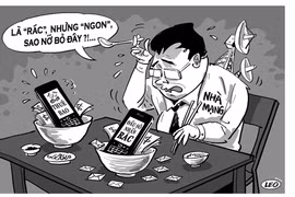 Nhà mạng khó “quét” rác