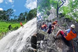 Đu dây vượt thác Datanla