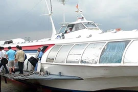 Dừng hoạt động tàu cánh ngầm một động cơ từ 1-9