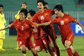 Tuyển nữ Việt Nam giành HCĐ khu vực