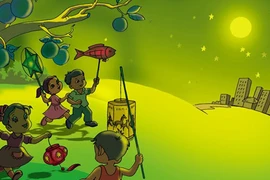 Bánh Trung thu tặng mẹ