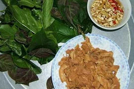 Độc đáo thịt chua bản Tày 