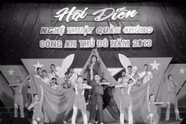 Khai mạc Hội diễn nghệ thuật quần chúng Công an Thủ đô 