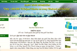 Sẽ xử lý nghiêm vụ Tổng giám đốc đánh người bằng gậy golf