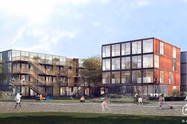 “Làng container “giữa Berlin