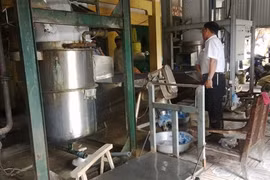 Hãi hùng đá viên, nước đóng chai