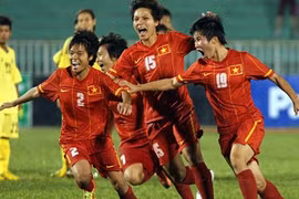 Tuyển nữ Việt Nam giành HCĐ khu vực