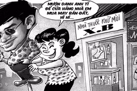 Mượn tên “sao” để rao hàng... chợ