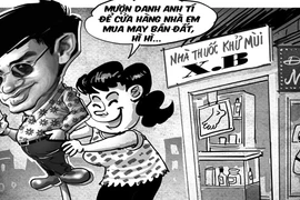 Mượn tên “sao” để rao hàng... chợ