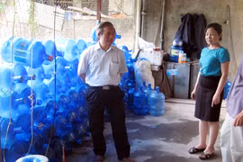 Nhiều mẫu đá viên, nước tinh khiết nhiễm khuẩn coliform