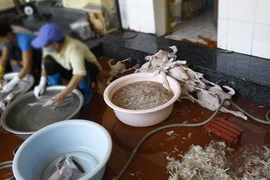 Hành vi gian dối - bơm nước tăng trọng lượng 