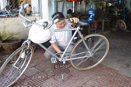 Có một khu phố chơi xe đạp cổ 
