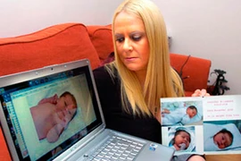 Lưu ý khi thơm trẻ