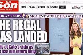 The Sun đổi tên thành "The Son" vì cậu bé Hoàng gia