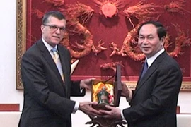 Bộ Công an tiếp xã giao Đại sứ các nước