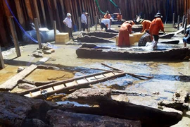 Hầu hết di tích khảo cổ đã bị xóa sổ