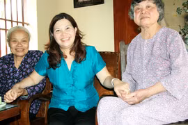 Ngôi nhà của hai người vợ liệt sỹ 