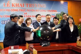 Bộ Công Thương khai trương Cổng Dịch vụ công trực tuyến
