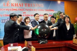 Bộ Công Thương khai trương Cổng Dịch vụ công trực tuyến