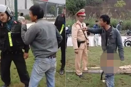 Lái xe say rượu gây tai nạn còn chửi bới, ăn vạ Công an