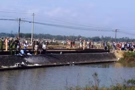 Bị tàu hỏa kéo lê một phụ nữ chết thảm