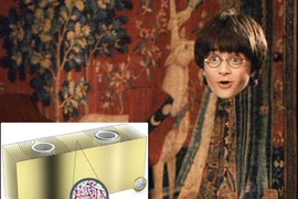 Áo tàng hình của Harry Potter sẽ trở thành giáo cụ trực quan