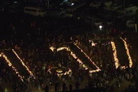 Tưởng niệm nạn nhân trận động đất Kobe năm 1995