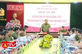 Tập trung thực hiện các nhiệm vụ trọng tâm tháng 5, đảm bảo ANTT của Thủ đô 