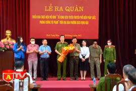 Triển khai mô hình "Tổ xung kích tuyên truyền phổ biến pháp luật, phòng chống tội phạm" 