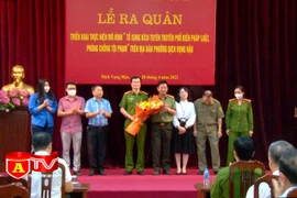 Triển khai mô hình "Tổ xung kích tuyên truyền phổ biến pháp luật, phòng chống tội phạm" 