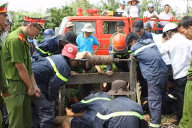 2 người đàn ông tử vong do ngạt khí, khi xuống giếng sửa máy bơm