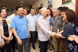 Tổng Bí thư Nguyễn Phú Trọng: Mong Thủ đô văn hiến ngày càng phát triển tốt hơn nữa