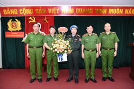 Cán bộ Cục Cảnh sát Điều tra tội phạm về ma túy được cử đi làm nhiệm vụ quốc tế tại Nam Sudan